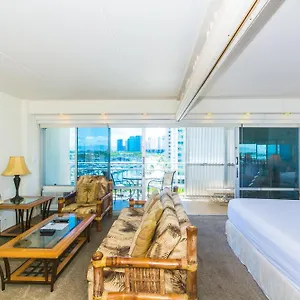 Apartment Ilikai Tower 735 Yacht Harbor View 1br, Honolulu